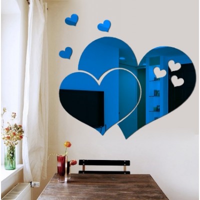 Love Shape Wall Stickers