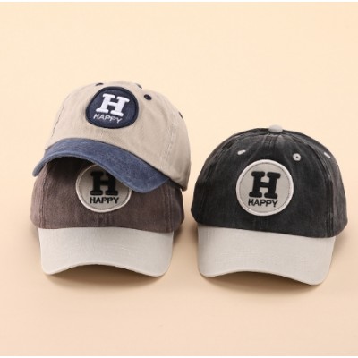 Kids H Letter Baseball Cap