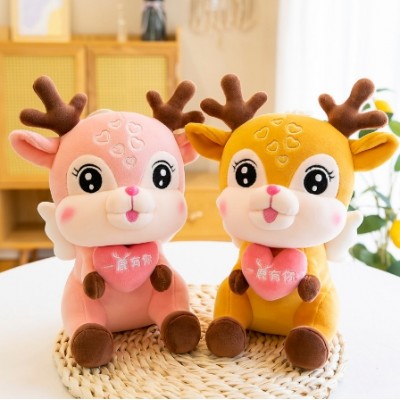 Sika Deer Shape Plush Toy