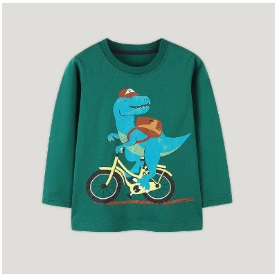 Kids Cartoon Long Sleeve Top