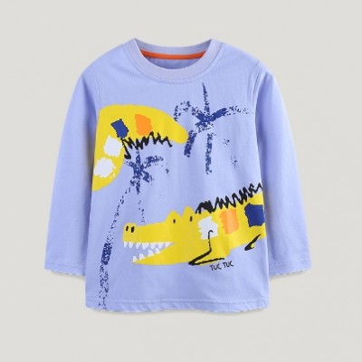 Kids Crocodile Printed Tops