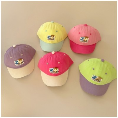 Kids Cute Bear Baseball Cap