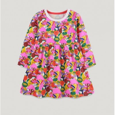 Kids Cute Cartoon Dresses