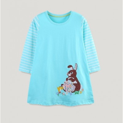 Kids Cute Cartoon Dress