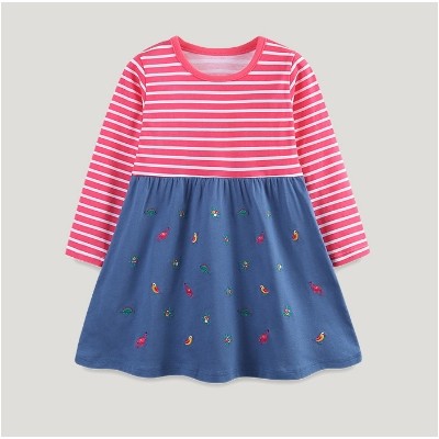 Kids Cute Stripe Dress