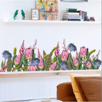 New Flower Wall Stickers