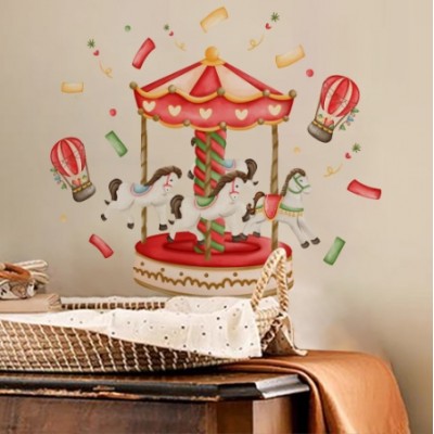 Carousel Shape Wall Stickers