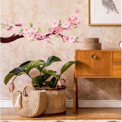 Peach Blossom Wall Stickers