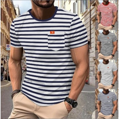 Men's New Stripe Tops